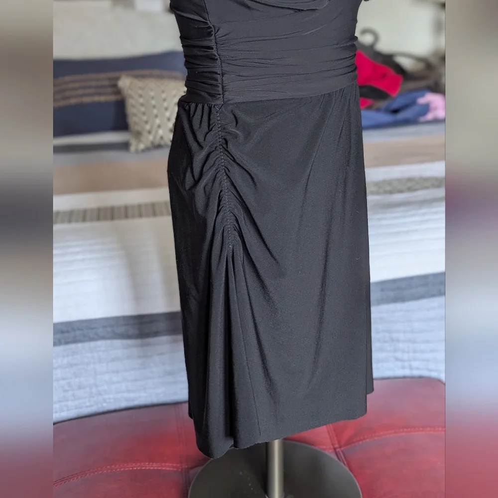 Magic Suit black shaping swimsuit with attached skirt size 8 - Picture 4 of 9